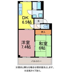 アプローズＢの物件間取画像